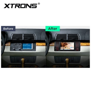 XTRONS Radio de Coche Android 16 de 7 Pulgadas para BMW Serie 5 E39 X5 E53, AKM DSP, Sonido DTS, CarPlay Inalámbrico, Android Auto, Pantalla QLED - Product Image 2