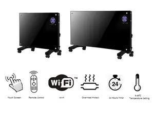 2400W neues Design intelligente elektronische digitale Konvektion platte Heizung WiFi