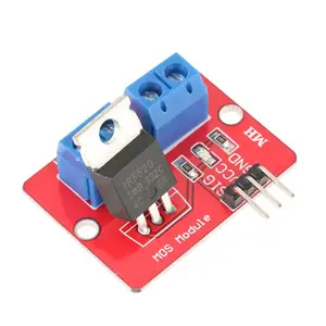 IRF520 driver module MOS tube FET driver module compatible with microcontroller ARM Raspberry Pi