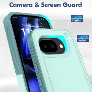 Coque de téléphone Samsung Armor en TPU PC antichoc, couleur unie verte, pour téléphones mobiles - Product Image 5