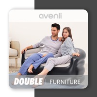 Fauteuil gonflable moderne, canapé-lit pliable pour l'extérieur, camping, 138cmx87cmx71cm