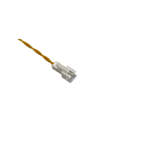 Câble personnalisé JST SM Series SMR-02V-NC 2,5 mm avec contact en boîtier, faisceau de câbles UL3266 22AWG, isolation XLPE, 2 positions