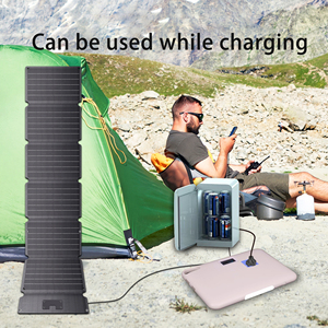 สถานีพลังงานแบบพกพาขนาดกะทัดรัด 200W 175.2Wh พร้อมไฟฉาย LED สำหรับการตั้งแคมป์และเดินป่ากลางแจ้ง - Product Image 2