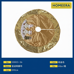 Decorazioni in tessuto natale diametro 90cm eco-friendly forniture Per feste alla moda Per uso domestico all'ingrosso 60 pezzi Per scatola - Product Image 1