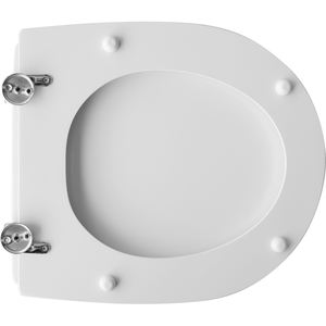 Faleri Vaso Assoluto - Tapa de Inodoro Moderna Alargada Hecha de Bambú, Madera, Plástico PP y Resina de Urea para Baño - Product Image 2