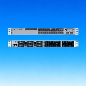 สวิตช์ C9300L-24P-4X-E 9300L แบบ 24 พอร์ต PoE+ พร้อมอัปลิงค์ 4X1G SFP+ รองรับ StackWise-320 - Product Image 1