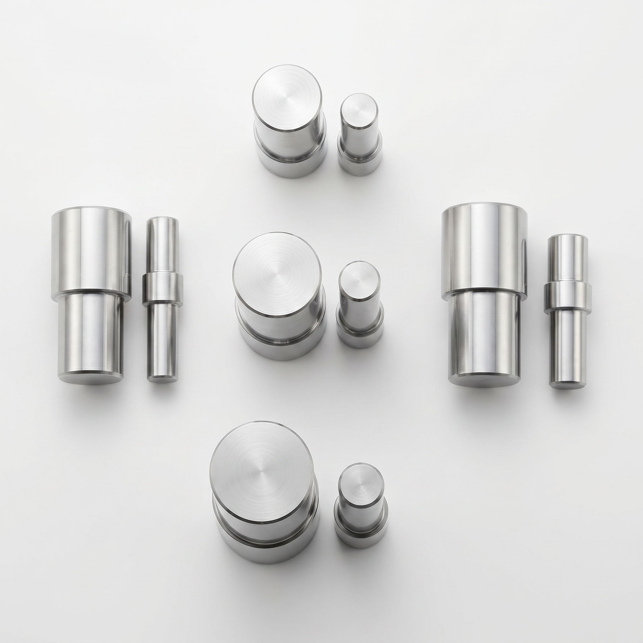 Xnova Durable Customized Precision HSS SUS Tungsten Steel Punch Pin Punching Mold Services With Tungsten Carbide Drilling Bush