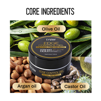 Cire coiffante noire 4C personnalisable avec logo, meilleur gel mini-tresses, marque privée, tenue extrême 24h pour unisexe