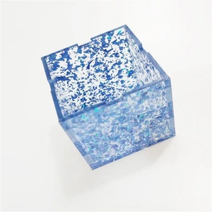 Modern Colorful Customized Color Decorative <b>Clear</b> Acrylic Packaging Glitter <b>Gift</b> <b>Box</b> Customized Logo Size for Storage Display - Product Image 3