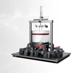 Kit de démonstration Vortex pour l'enseignement de la mécanique des fluides Système d'injection de colorant cylindrique transparent pour équipement éducatif - Product Image 3