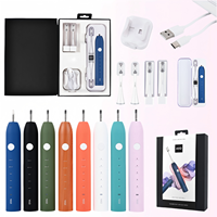 Produits les plus vendus Brosse à dents électrique sonique intelligente à haute fréquence, douce, de voyage, longue durée (180 jours), coffret cadeau de luxe