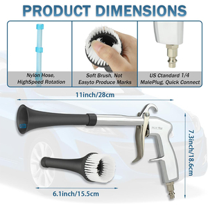 Outil de nettoyage de voiture très vendu, canon à mousse de neige pour laveuse à pression 1L, pistolet à mousse pour lavage de voiture - Product Image 3