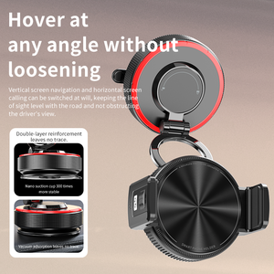 Soporte Magnético + con Clip para Teléfono Móvil 2 en 1, Versión Profesional, Fuerte Succión, Soporte <span class=keywords><strong>de</strong></span> Aleación <span class=keywords><strong>de</strong></span> Aluminio para Todos los Teléfonos Móviles - Product Image 2