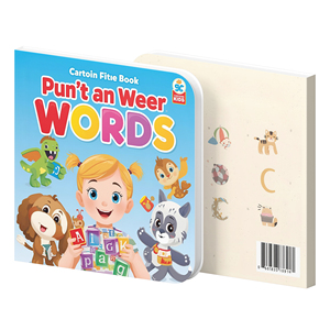 Libro de Aprendizaje del Alfabeto con Letras OEM a Precio de Fábrica, Impresión de Libros para Bebés, Educación Temprana, Libro Infantil Personalizado con Tapa Dura Recubierta - Product Image 2
