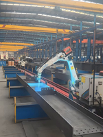 Robot de soldadura automático sin necesidad de programación con nueva función de 7 ejes, adecuado para operaciones con vigas metálicas