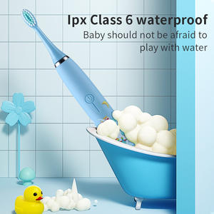 3-15세 어린이용 소닉 전동 칫솔, 만화 디자인, 부드러운 칫솔모, 휴대용 어린이 칫솔 - Product Image 3