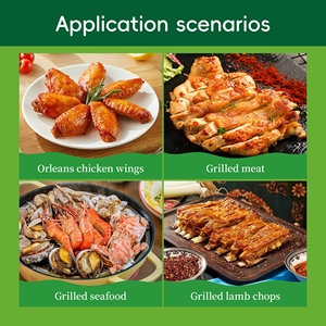 Baiweiding - <span class=keywords><strong>Ajo</strong></span> en Polvo Seco para Alitas y Muslos de <span class=keywords><strong>Pollo</strong></span> a la Parrilla, Condimento para Barbacoa en Bolsas de 1 kg (Grado Alimenticio) - Product Image 2