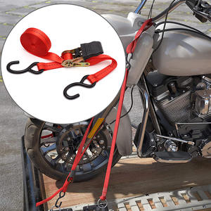 Sangles de fixation intérieures pour fourgonnettes et camions, système à cliquet en polyester haute ténacité, capacité de charge de 1000 kg, sangles à cliquet métalliques - Product Image 5