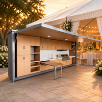 Équipement de cuisine commerciale, stand de cuisine mobile pour restaurant, cantine, restauration