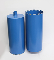 Foret diamanté avec segment plat en option (toit, ondulé, concave) pour béton et armature