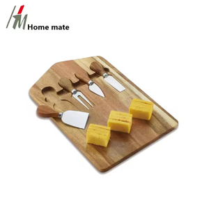 Tùy chỉnh in ấn logo bán buôn sinh thái thân thiện Keo Gỗ Hội Đồng Quản trị với Knife Set - Product Image 4