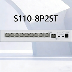 Switch de Red S110-8P2ST con 8 Puertos 10/100/1000BASE-T, 1 Puerto SFP GE, PoE+, 1 Puerto 10/100/1000BASE-T - Product Image 1