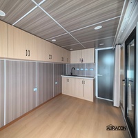 Cabane modulaire préfabriquée Apple Cabin de 20 pieds et 40 pieds pour projets de complexe hôtelier, camping en plein air, hôtel, maison d'hôtes, salon, restaurant, café