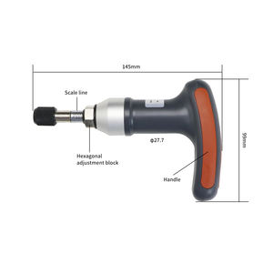Önceden ayarlanmış torsiyon tornavida, 3N.<span class=keywords><strong>m</strong></span> ila 6N.<span class=keywords><strong>m</strong></span> alaşımlı çelik önceden ayarlanmış tornavida geri dönüşümlü sürücü kolu Hex torsiyon tornavida - Product Image 2