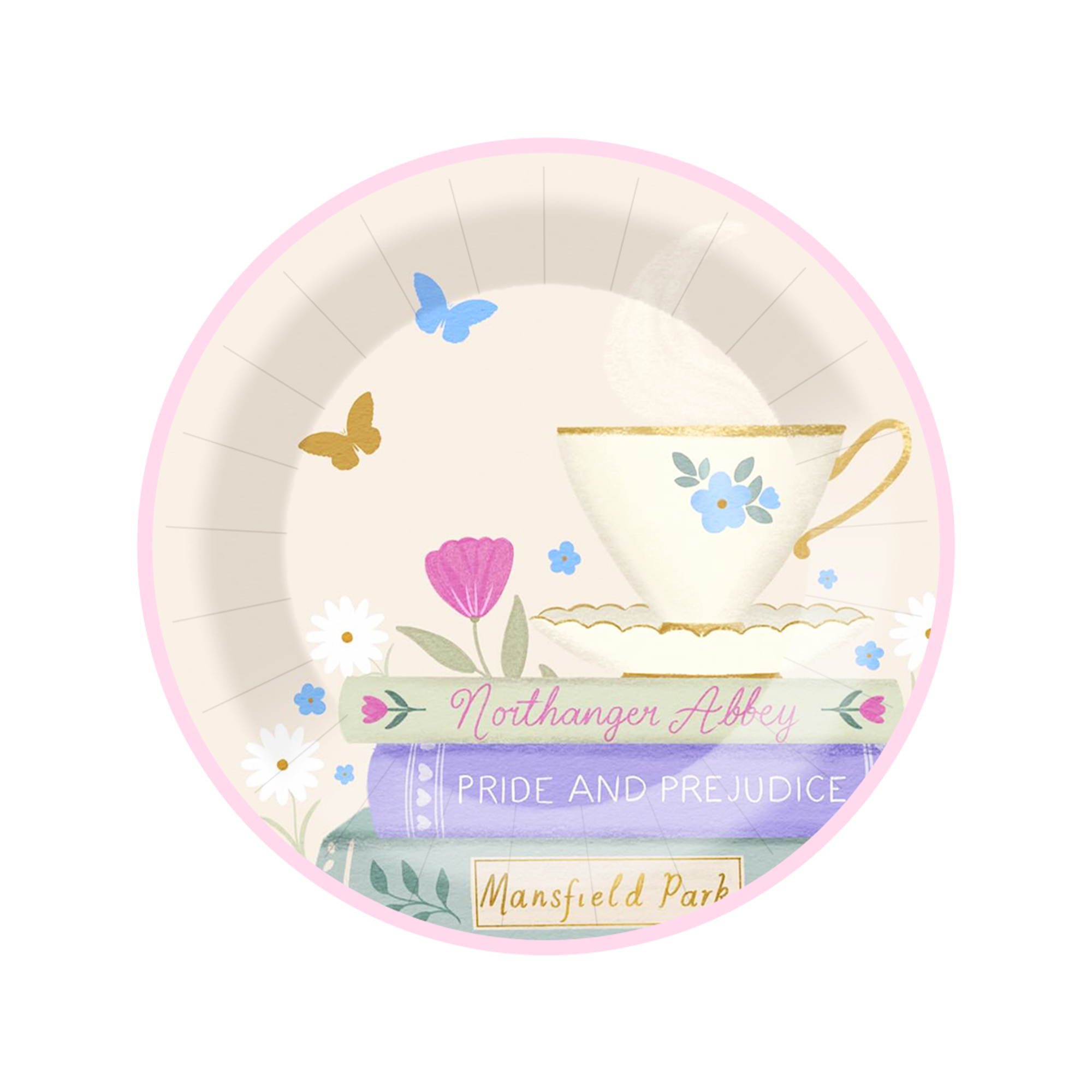 9inch paper plate*8pcs