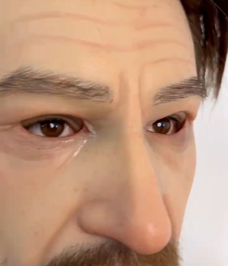 قناع وجه سيليكون مخصص يدوي الصنع بنسبة 100٪، قناع سيليكون بشري، قناع سيليكون للرجال لمحاكاة الوجه، الأكثر مبيعًا - Product Image 2