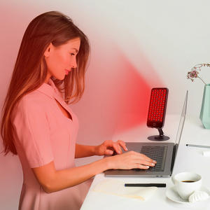 Lampu LED radiasi Portabel terapi, mesin perangkat PDT Panel lampu inframerah untuk penggunaan wajah - Product Image 6