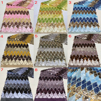 Nouvelles jupes pour femmes en maille extensible tricotée 100% acrylique, multi-tailles, broderie de sequins floraux, résistantes à l'abrasion, style moderne