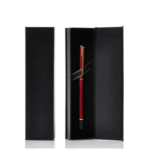 Luxury Custom Logo Rigid Paper Packaging Display Cardboard Fountain Pen Box