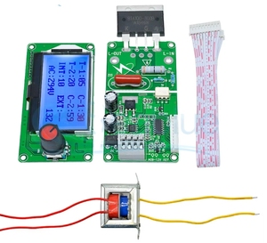 Machine à souder par points numérique LCD, appareil à souder 40A 100A avec encodeur à Double impulsion et contrôle de l'heure, Module de soudage, contrôleur électronique - Product Image 4