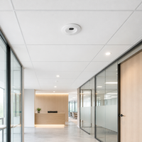 Détecteur de présence multifonction KNX à capteur de présence ToF, capteur de luminosité Lux intégré, contrôle d'éclairage intelligent 4 canaux