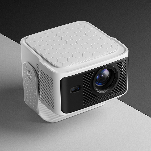 DCOLOR Hot Selling Projector Home Theater 500 Ansi Lumens Google Certificate Short Throw 1080P Portable Android Projector