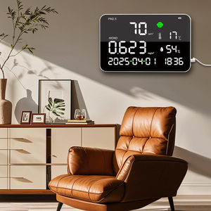 Monitor de Calidad del Aire Dienmern para Interiores, Pantalla Grande, Montaje en Pared, Medidor de PM2.5 y HCHO, Sensor de PM2.5 para el Hogar - Product Image 5