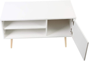 Trunk Box Shops Banc décoratif Haut-parleur Table basse à couverture rigide turque naturelle - Product Image 6