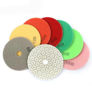 9 Pcs100mm resina diamantata legante tamponi Kit M14 5/8-11 ruota di lucidatura per pietra di granito cemento dischi di macinazione marmo - Product Image 2