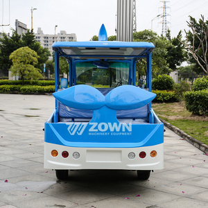 CE Approved Pure Electric Tour Bus Custom Design Long <b>Range</b> Low Cost for Hotel Villa Amusement Park Daily Short Shuttle Service - Product Image 5
