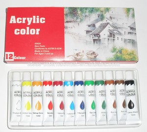 Prezzo <span class=keywords><strong>di</strong></span> alta qualità a buon mercato colore dell'acqua pigmento pittura acrilica <span class=keywords><strong>colori</strong></span> vernice facile <span class=keywords><strong>set</strong></span> per i bambini - Product Image 3