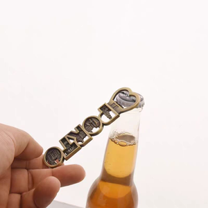 Promotion mode ouvre-bouteille de bière avec aimant réfrigérateur autocollant <span class=keywords><strong>Portugal</strong></span> Design créatif métal décoratif Souvenir pour cadeau - Product Image 3