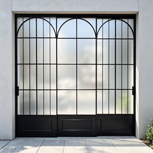 Porte coulissante en verre trempé Deioux avec verre isolant trempé Low-E pour salon, prix direct usine - Product Image 1