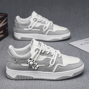 M8110 Factory Direct Genuine Leather Sporty Summer Breathable Trendy Versatile Walking Shoes Arch <b>Support</b> Lightweight Casual - Product Image 1