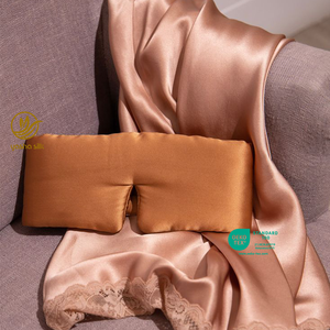 Masque de sommeil <span class=keywords><strong>Yasha</strong></span> en soie de mûrier 100% grande taille personnalisé, style roi, avec impression par transfert thermique, pour toutes les saisons, vente en gros - Product Image 2