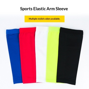 OEM Ademend Compressie Arm Mouw Sport Elleboog Ondersteuning <span class=keywords><strong>Brace</strong></span> Antislip Warmers voor Gym Basketbal Tennis Oefening Fitness - Product Image 2