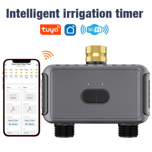 Temporizador de Riego Inteligente con Control por Aplicación WiFi, Temporizador de Doble Salida, Sistema de Riego por Goteo para Jardín - Product Image 4