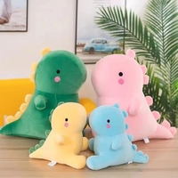 Peluche Dinosaure Moelleuse de 30 cm, Jouet en Peluche Doux, Petit Animal Cartoon Kawaii
