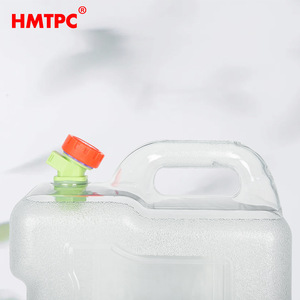 ถังน้ำพลาสติกใส HMTPC พร้อมก๊อกน้ำ สำหรับใช้กลางแจ้ง ตั้งแคมป์ และใช้ในครัวเรือน - Product Image 4
