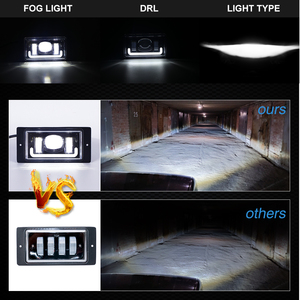 Đèn Sương Mù Led 12V 6000K Chống Nước Đèn Đi Qua Sương Mù Cho Lada 2110 -2117 Đèn Sương Mù Phía Trước Xe Ô Tô <span class=keywords><strong>Vaz</strong></span> 2114 Van Chevrolet - Product Image 4